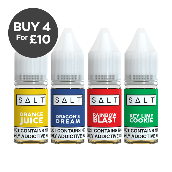 10mg SALT 10ml Nic Salts (50VG/50PG) Vaping Products