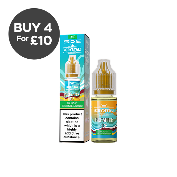 10mg SKE Crystal Original 10ml Nic Salts (50VG/50PG) Vaping Products