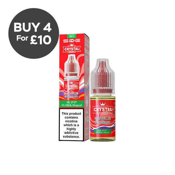 10mg SKE Crystal Original 10ml Nic Salts (50VG/50PG) Vaping Products