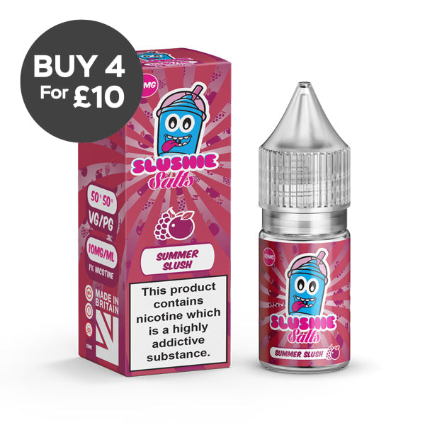 10mg Slushie by Liqua Vape 10ml Flavoured Nic Salts Vaping Products