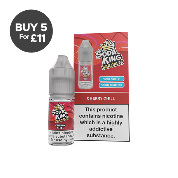 10mg Soda King Bar SALTS 10ml - (50VG/50PG) Vaping Products