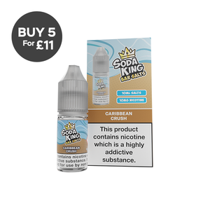 10mg Soda King Bar SALTS 10ml - (50VG/50PG) Vaping Products