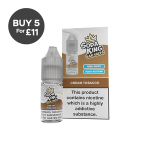 10mg Soda King Bar SALTS 10ml - (50VG/50PG) Vaping Products