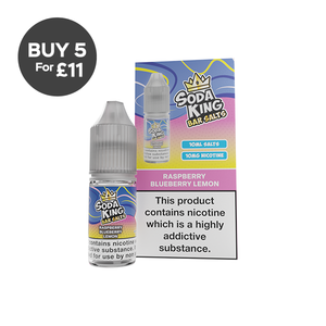 10mg Soda King Bar SALTS 10ml - (50VG/50PG) Vaping Products