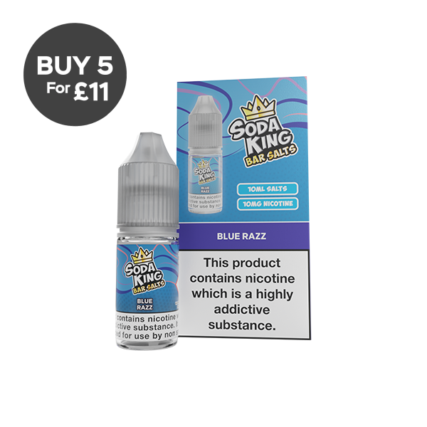 10mg Soda King Bar SALTS 10ml - (50VG/50PG) Vaping Products