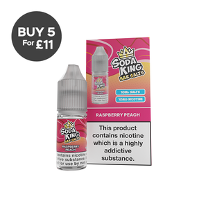 10mg Soda King Bar SALTS 10ml - (50VG/50PG) Vaping Products