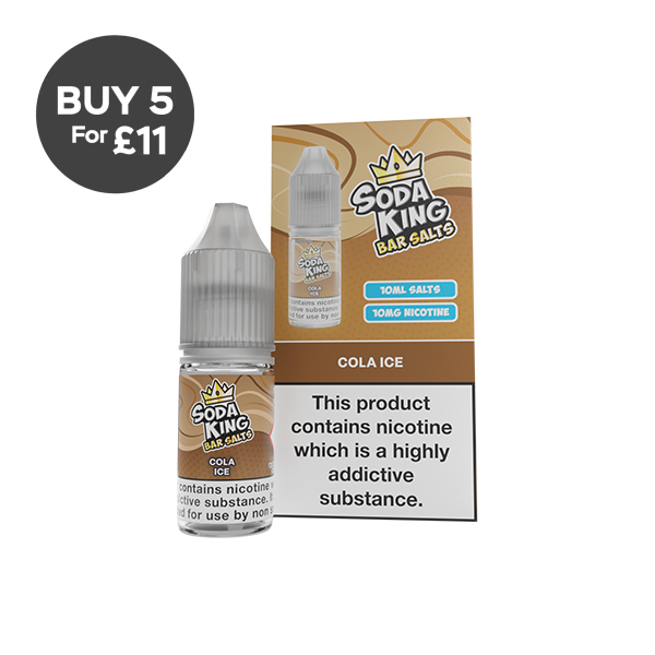 10mg Soda King Bar SALTS 10ml - (50VG/50PG) Vaping Products