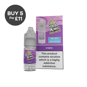 10mg Soda King Bar SALTS 10ml - (50VG/50PG) Vaping Products