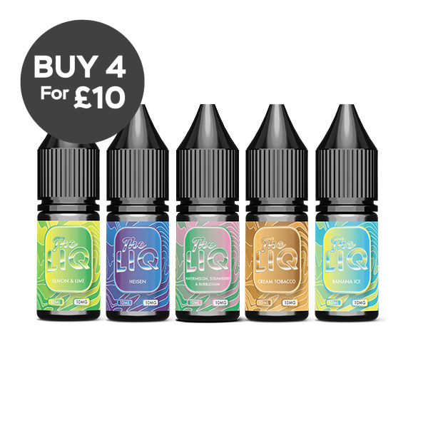 10mg The Liq 10ml Nic Salts (50VG/50PG) Vaping Products