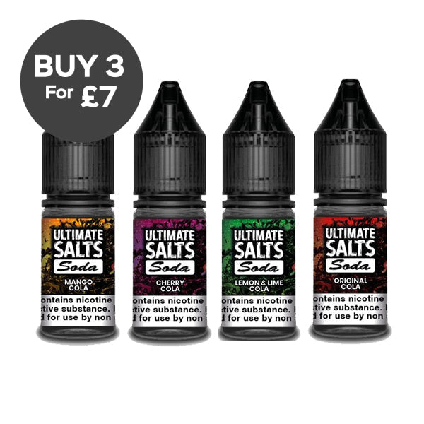 10MG Ultimate Puff Salts Soda 10ML Nic Salts (50VG/50PG) Blackcurrant Crush Vaping Products