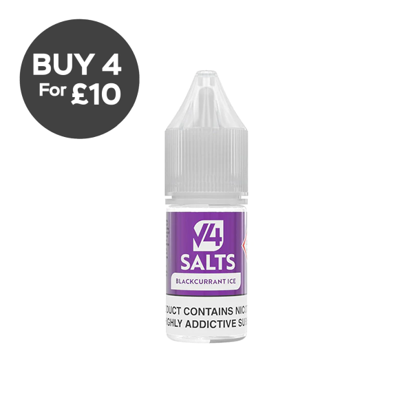 10mg V4 Salts 10ml Nic Salts (50VG/50PG) Vaping Products