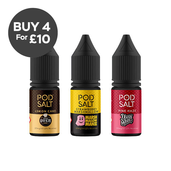 11mg Pod Salt Fusions 10ml Nic Salt (50VG/50PG) Amnesia Mango Vaping Products