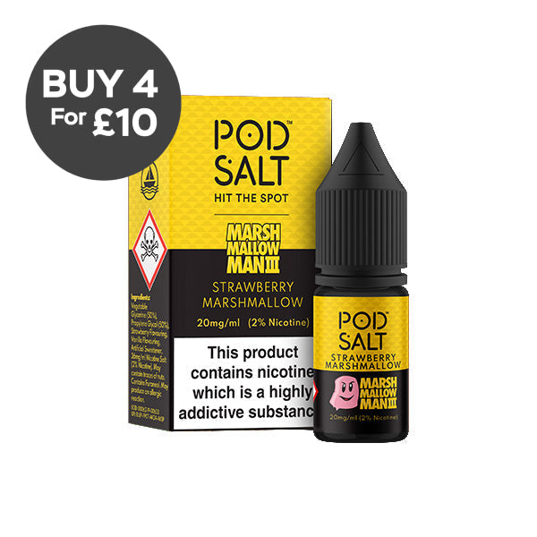 11mg Pod Salt Fusions 10ml Nic Salt (50VG/50PG) Vaping Products