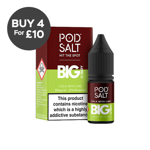 11mg Pod Salt Fusions 10ml Nic Salt (50VG/50PG) Vaping Products