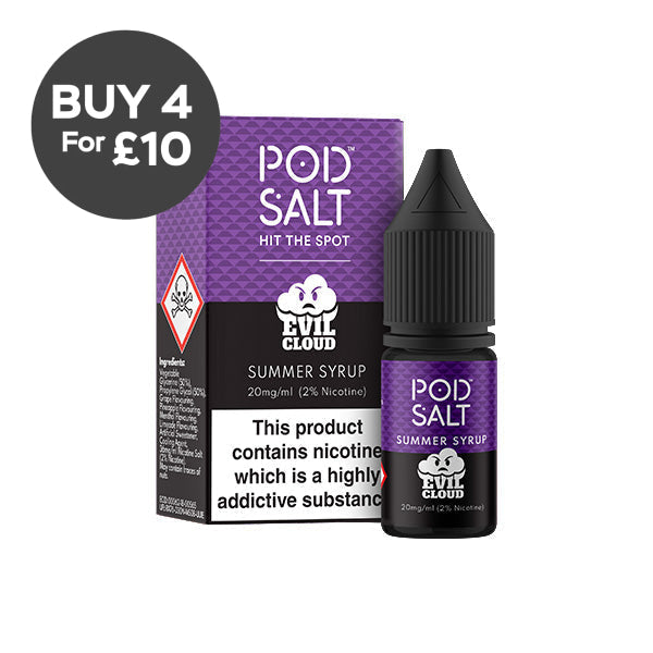 11mg Pod Salt Fusions 10ml Nic Salt (50VG/50PG) Vaping Products