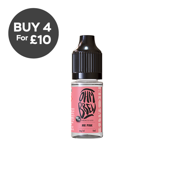 12mg Ohm Brew Balanced Blend 10ml Nic Salts (50VG/50PG) Vaping Products