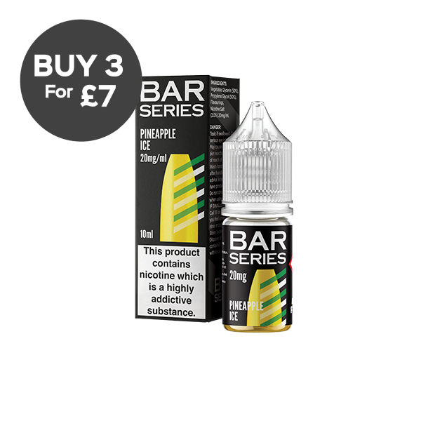20mg Bar Series 10ml Nic Salts (50VG/50PG) Vaping Products