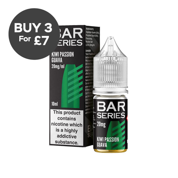 20mg Bar Series 10ml Nic Salts (50VG/50PG) Vaping Products