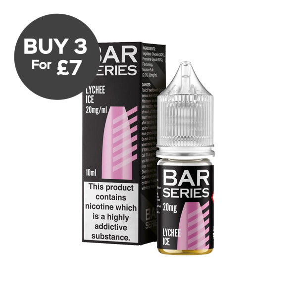 20mg Bar Series 10ml Nic Salts (50VG/50PG) Vaping Products