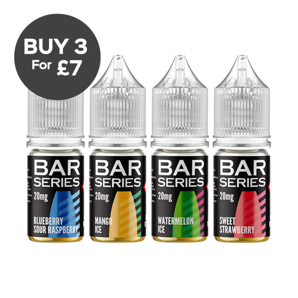 20mg Bar Series 10ml Nic Salts (50VG/50PG) Vaping Products