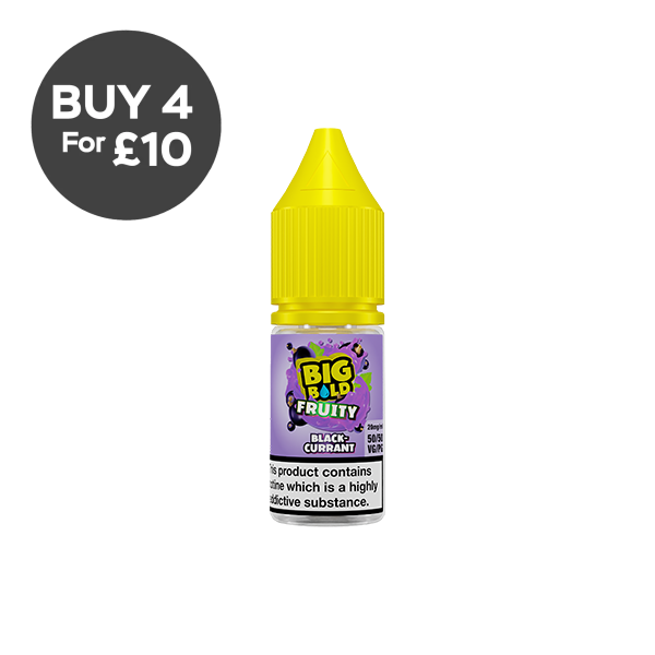 20mg Big Bold Nic Salt 10ml (50VG/50PG) Blackcurrant Vaping Products