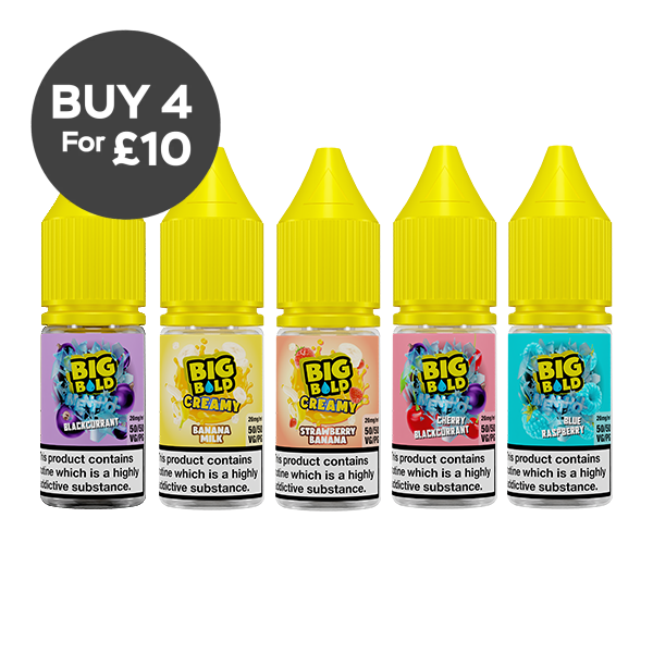 20mg Big Bold Nic Salt 10ml (50VG/50PG) Vaping Products