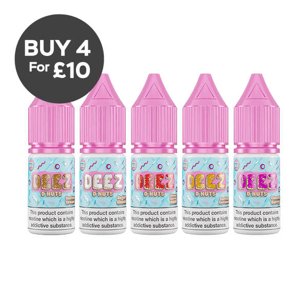 20mg Deez D’Nuts 10ml Nic Salts (50VG/50PG) Vaping Products