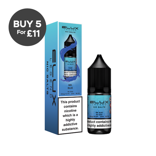 20mg Elux Legend 10ml Nic Salts (50VG/50PG) Vaping Products