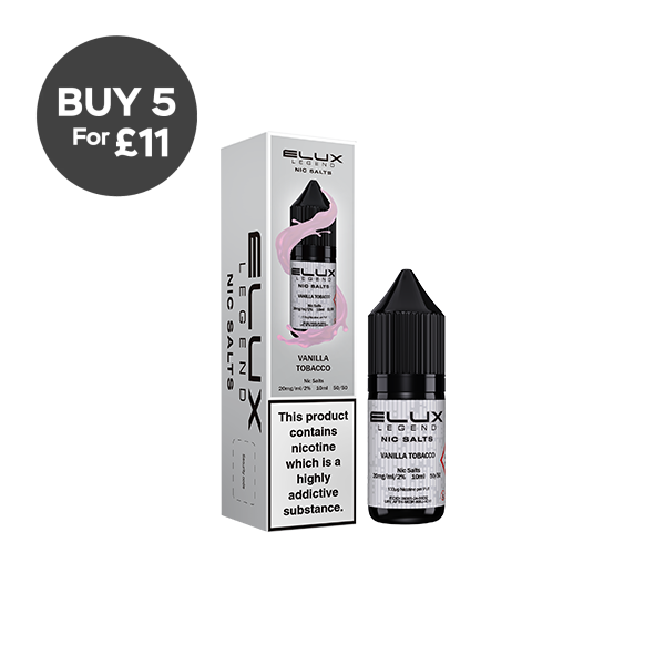 20mg Elux Legend 10ml Nic Salts (50VG/50PG) Vaping Products
