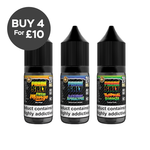 20mg Frunk Salts 10ml Nic Salts (50VG/50PG) Vaping Products