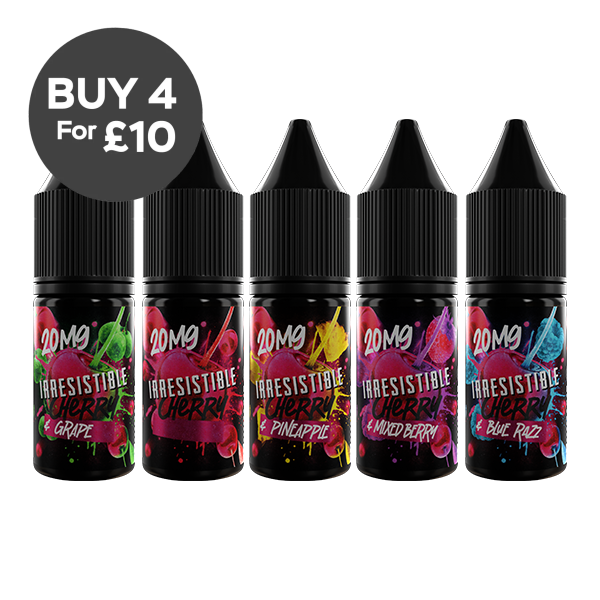 20mg Irresistible 10ml Nic Salt (50VG/50PG) Vaping Products