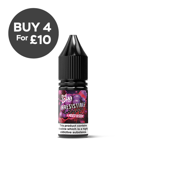 20mg Irresistible 10ml Nic Salt (50VG/50PG) Vaping Products