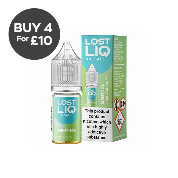 20mg Lost Liq Nic Salts (50VG/50PG) Vaping Products