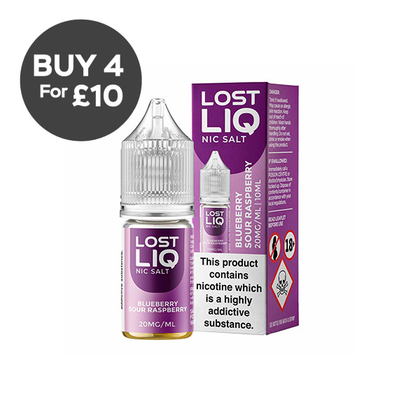 20mg Lost Liq Nic Salts (50VG/50PG) Vaping Products