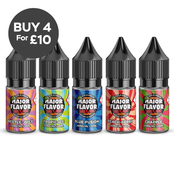 20mg Major Flavor Nic Salts 10ml (60VG/40PG) Vaping Products