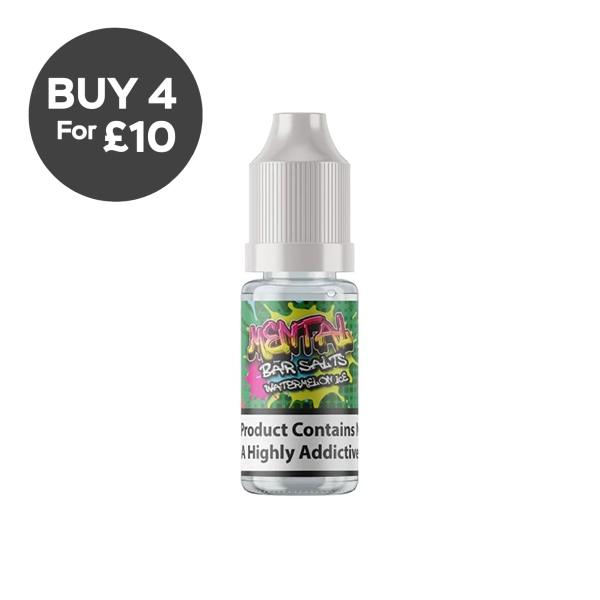 20mg Mental Bar Salts By Signature Vapours 10ml Nic Salt (50VG/50PG) (BUY 1 GET 1 FREE) Vaping Products