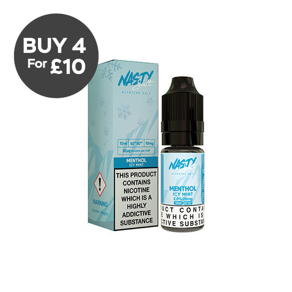 20mg Nasty Salts 10ml Nic Salts (50VG/50PG) Vaping Products