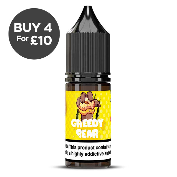 20MG Nic Salts by Greedy Bear (50VG/50PG) Loaded Lemon Vaping Products