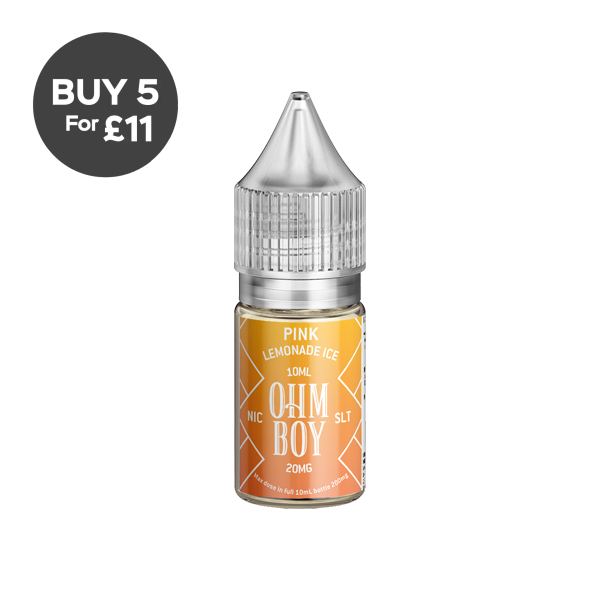 20mg Ohm Boy SLT 10ml Nic Salt (50VG/50PG) Vaping Products