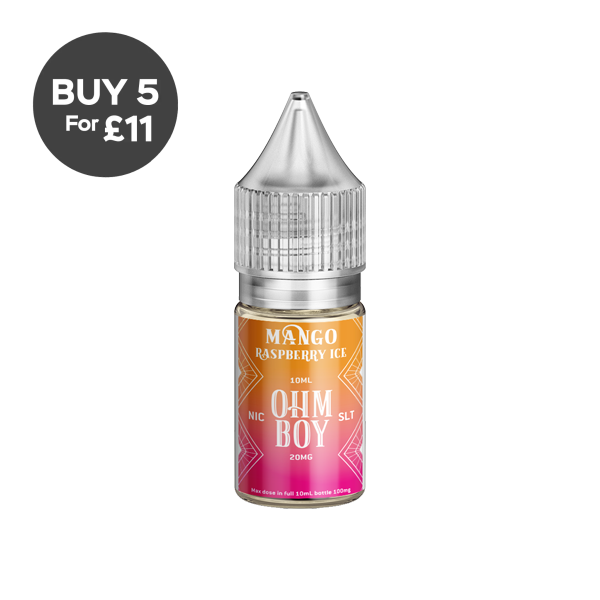 20mg Ohm Boy SLT 10ml Nic Salt (50VG/50PG) Vaping Products