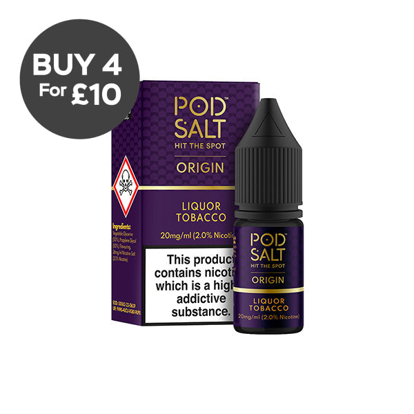 20mg Pod Salt Origins 10ml Nic Salt (50VG/50PG) Vaping Products