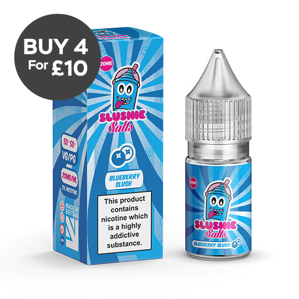 20mg Slushie by Liqua Vape 10ml Flavoured Nic Salts Vaping Products