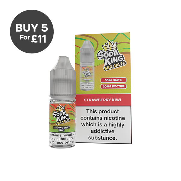 20mg Soda King Bar SALTS 10ml - (50VG/50PG) Vaping Products