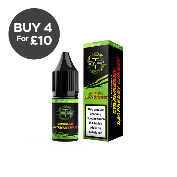 20mg TempTease 10ml Nic Salts (50VG/50PG) Vaping Products