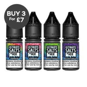 20mg Ultimate Puff Salts On Ice 10ml Flavoured Nic Salts (50VG/50PG) Vaping Products