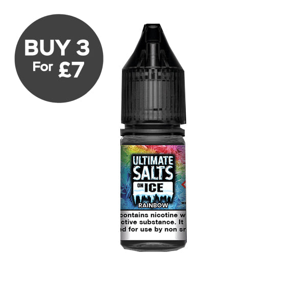 20mg Ultimate Puff Salts On Ice 10ml Flavoured Nic Salts (50VG/50PG) Vaping Products