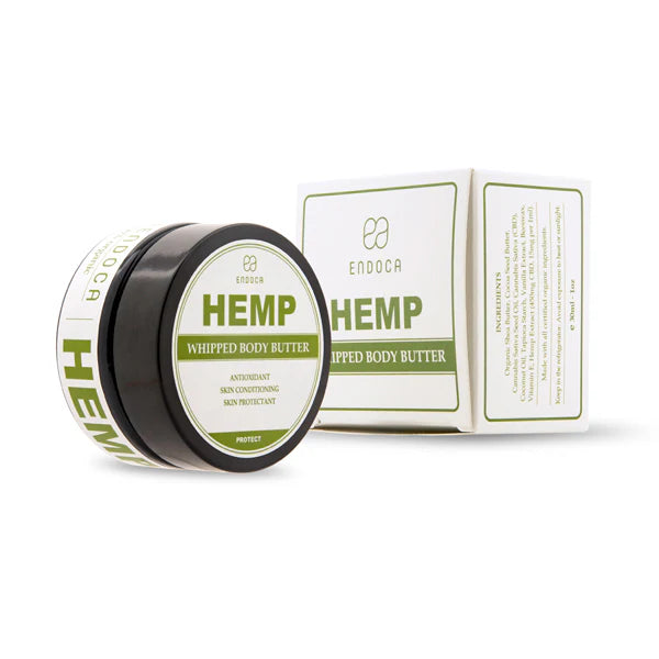 Endoca 450mg CBD Hemp Whipped Body Butter Product 30ml