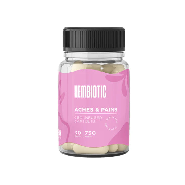 Hembiotic 750mg CBD Functional CBD Capsules 30caps