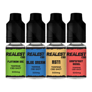 Realest CBD 500mg CBD Booster Shot Product 10ml