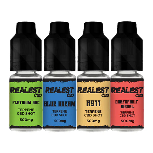Realest CBD 500mg CBD Booster Shot Product 10ml
